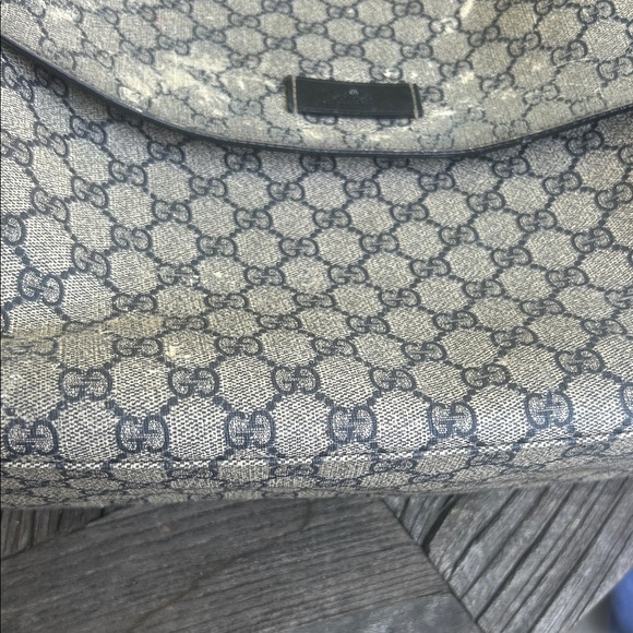 Gucci Beige and Blue Women's Diaper Bag - Picture 6 of 15
